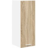  Viseći ormarić Sonoma hrast i bijela 30 x 31 x 80 cm | shoptok.hr