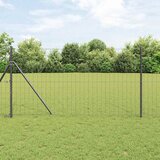 Euro ograda 1 x 25 m Željezo prekriveno PVC-om Siva Cijene