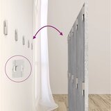  Uzglavlje za krevet siva boja betona 160 x 1,5 x 80 cm drveno | shoptok.hr