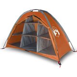 Šator Šotor za shranjevanje z 9 predelki siv 125x50x68 cm 185T taft | Shoptok.si