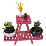 WALLXPERT Stalak za cvijeće 212-P, 50x70x24 cm, Roza | Eponuda.ba