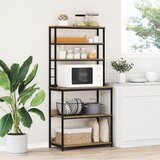 vidaXL Kuhinjska polica Umjetnički hrast 80 x 40 x 168 cm | shoptok.hr