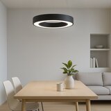  LED luster na sajli UNION LED/40W/230V 3000/4000/6500K prečnik 40 cm crna | Eponuda.com