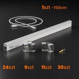  LED plafonska svetiljka LED/350W/85-265V 6500K 313x298 cm CRI 90 IP54 bela | Eponuda.com