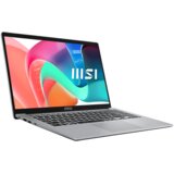  Prenosni računalnik MSI Modern 15 F13MG i5-1335U / 16GB / 512GB / 60Hz / USB3.2 Gen2 / Wi-Fi 6E / WIN 11 HOME - srebrn | Shoptok.si