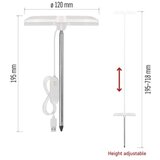  LED prigušiva unutrašnja lampa za uzgoj biljaka GROW LED/8W/5V | Eponuda.com