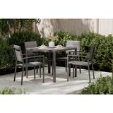 Ambia Garden VRTNA MIZA kovina, umetna masa črna | Shoptok.si