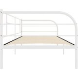  Posteljni okvir za dnevno posteljo bel kovinski 90x200 cm, (20606625) | Shoptok.si