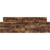  Okvir kreveta s uzglavljem i podnožjem boja hrasta 180x200 cm | Eponuda.com