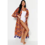 Trendyol Kimono & Caftan - Multicolored - Relaxed fit