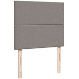  Krevet s oprugama i madracem smeđesivi 120 x 200 cm od tkanine | shoptok.hr