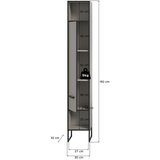 MID.YOU Visoka Omara Bagno, Kašmir | Shoptok.si