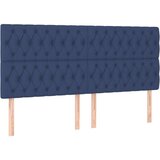  Krevet s oprugama i madracem plavi 180x200 cm od tkanine | shoptok.hr