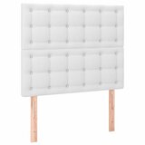  box spring s madracem bijeli 120x190 cm od umjetne kože | shoptok.hr