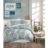  mavarova - mint mintgreenwhite satin super king quilt cover set (eu) (it) | ePonuda.com