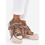 EVENTO Women's Sneakers With Ribbon And Zipper On Platform Panther Mavara | ePonuda.com