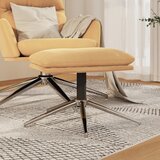 vidaXL Stolček za noge krem 60x60x39 cm tkanina iz mikrovlaken Cene