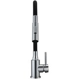 KUCHINOX Slavina za sudoper Velia Flex krom/crna | shoptok.hr