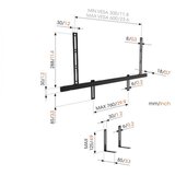 Vogels SOUND3550, nosač za soundbar zvučnike | shoptok.hr