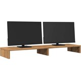  Stalak za monitor boja hrasta 100x27x10 cm konstruirano drvo | shoptok.hr