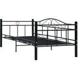  Za dnevni ležaj crni metalni 90 x 200 cm | shoptok.hr