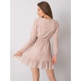 Och Bella Dress-TW-SK-BI-26329.20-beige | Shoptok.si