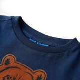 Dječja majica dugih rukava tamnoplava 104 | shoptok.hr