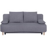 P & B ZOFA S POSTELJNO FUNKCIJO, mocha rjava tekstil, leseni material | Shoptok.si