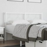Maison Chic kovinsko posteljno vzglavje - vzglavna omarica - nočna omarica belo 140 cm, (21705425) | Shoptok.si