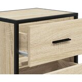 vidaXL Noćni ormarić boja hrasta sonome 40x31x50 cm konstruirano drvo | shoptok.hr