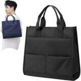 INF Večnamenska moška torba za prenosni računalnik, poslovna torbica iz najlona Black, (21539004) | Shoptok.si