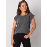 BASIC Feel Good T-shirt-RV-TS-4833.43P-dark grey Cijene