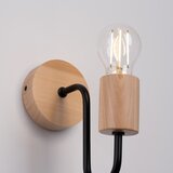 Nice Lamps Crna/u prirodnoj boji zidna lampa Dazzle – | shoptok.hr