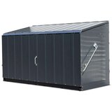  Trimetals - Vrtna kutija za pohranu / garaža za bicikl Storeguard | Antracit | 88x194x112 cm | shoptok.hr