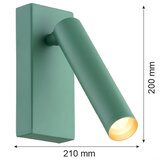 Argon 8332 - LED zidna spot svetiljka RIO LED/4,2W/230V 3000K zelena | Eponuda.com