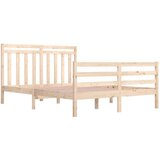  Posteljni okvir iz trdnega lesa 140x200 cm, (20643507) | Shoptok.si