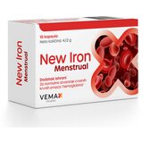 Vemax new iron menstrual nadokanada gvožđa, 10 kapsula