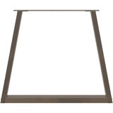  Noge za blagovaonski stol V-oblik 3 kom Prirodni čelik 70 x (72-73,3) cm Čelik | shoptok.hr