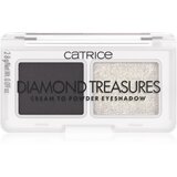 Catrice Diamond Treasures duo senčila za oči odtenek 030 Smokey Diamond 2.8 g Cene