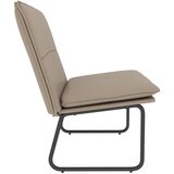  Klupa boja cappuccina 100 x 75 x 76 cm od umjetne kože | shoptok.hr