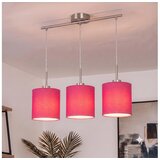 Brilagi LED luster na sajli NUBILA 3xE27/60W/230V ružičasta | Eponuda.com