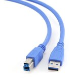 Gembird USB 3.0 kabl sa AM na BM priključak 1.8m CCP-USB3-AMBM-6 | ePonuda.com