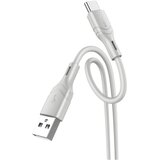 USB kabal BOROFONE BX99 3,0 A, Method silicone charging data cable 1m, USB to type-c gray | Eponuda.ba