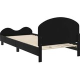  za djecu s uzglavljem Crna 90 x 200 cm Baršun | shoptok.hr