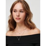 House - Ogrlica s privjeskom - Srebrna | shoptok.hr
