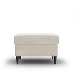 Cosmopolitan Design Bež žameten tabure Kyoto – Cene