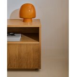 Kave Home Nočna omarica v hrastovem dekorju v naravni barvi Helvine – | Shoptok.si