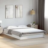  Okvir za krevet bijeli 135x190 cm konstruirano drvo | shoptok.hr