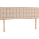  Box spring postelja z vzmetnico kapučino 140x200cm umetno usnje, (20894099) | Shoptok.si
