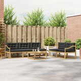  Set vanjskih sofa 6 kom. Bijela i antracit | shoptok.hr